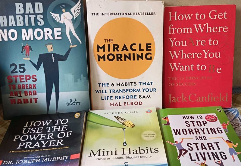 Set Of 6 Life Changing Books