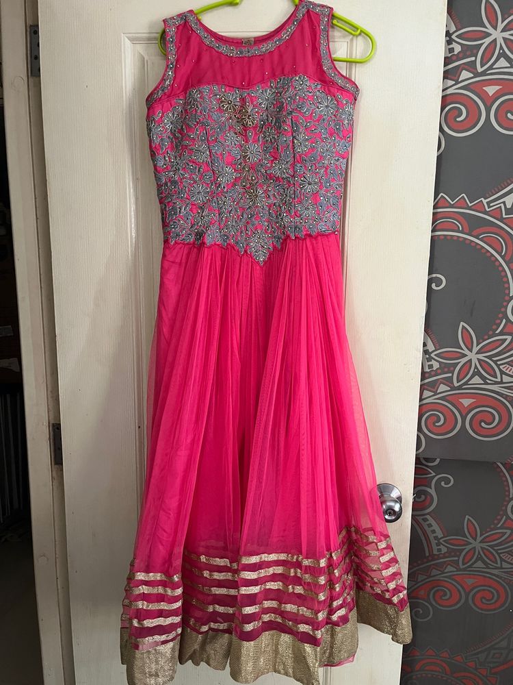 Pink Designer Gown