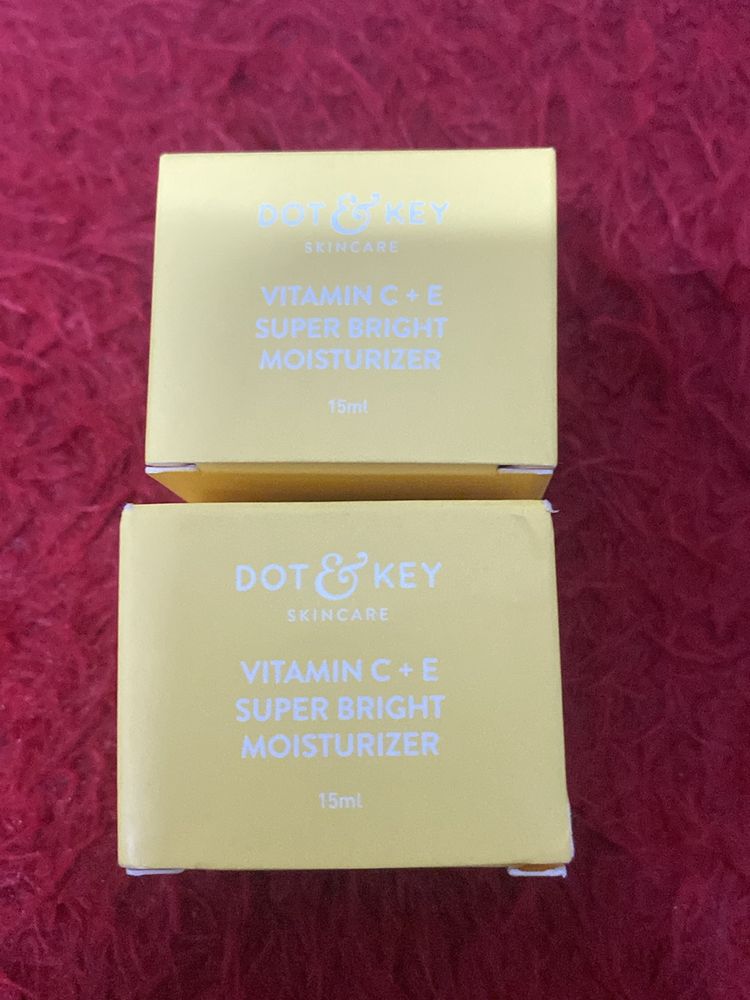 Vitamin C E Super Bright Moisturizer Set