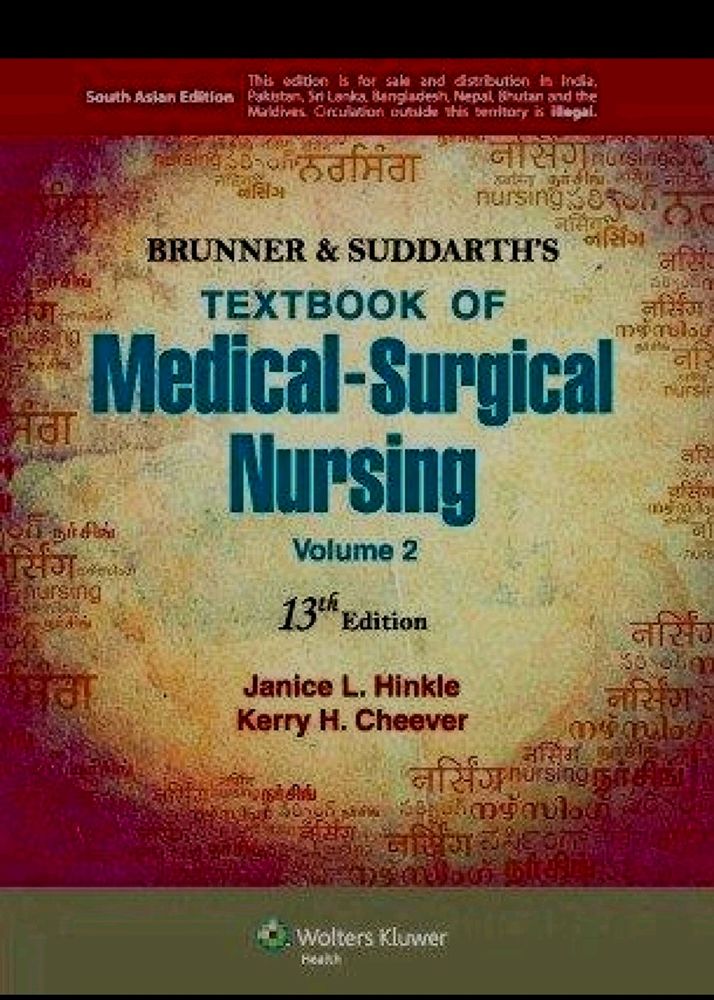 Medical Surgical Nursing VOL II Textbook