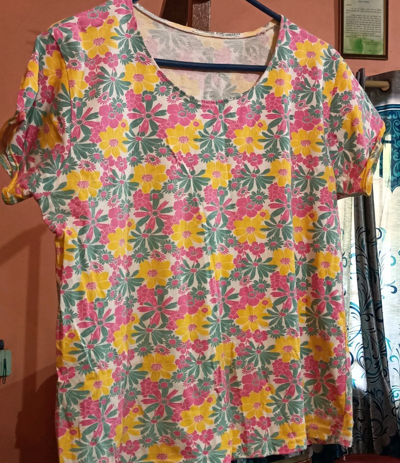 Floral Printed Top