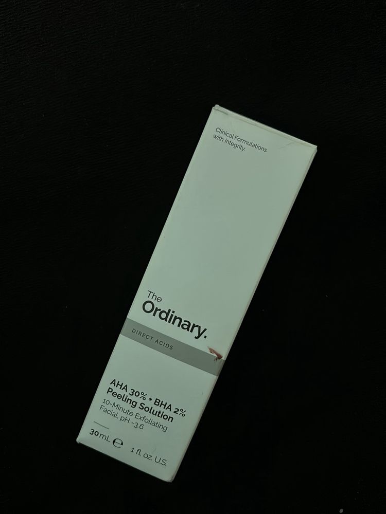 The Ordinary AHA 30% BHA 2% Peeling Solution