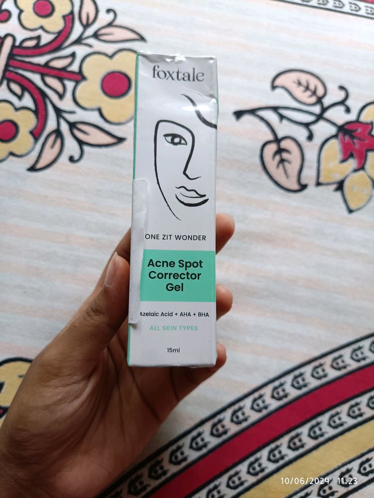 Foxtale Acne Soot Corrector Gel Sealed Pack