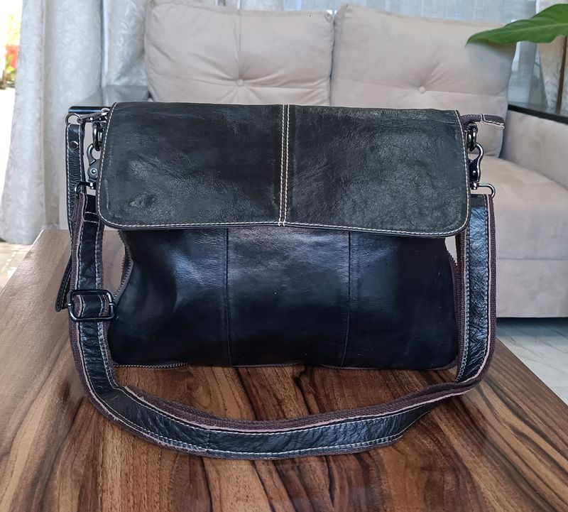 Pure Leather Laptop Bag Imported