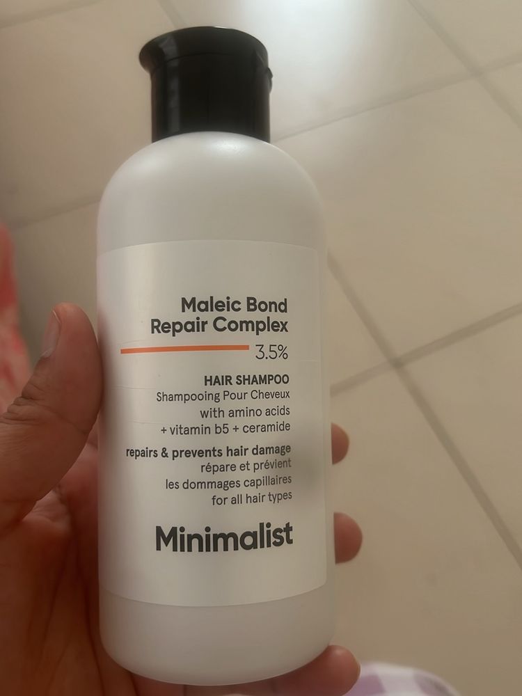 Minimalist Maleic Bond Repair Complex Shampoo
