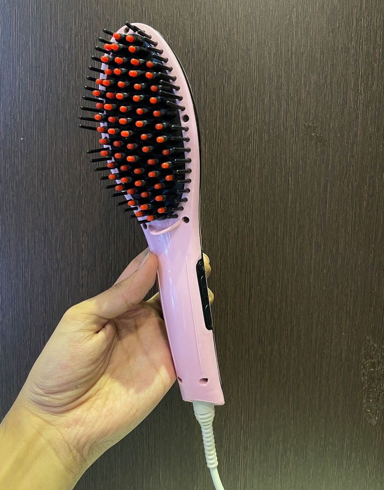 New Fast Hair Straightener Brush Comb