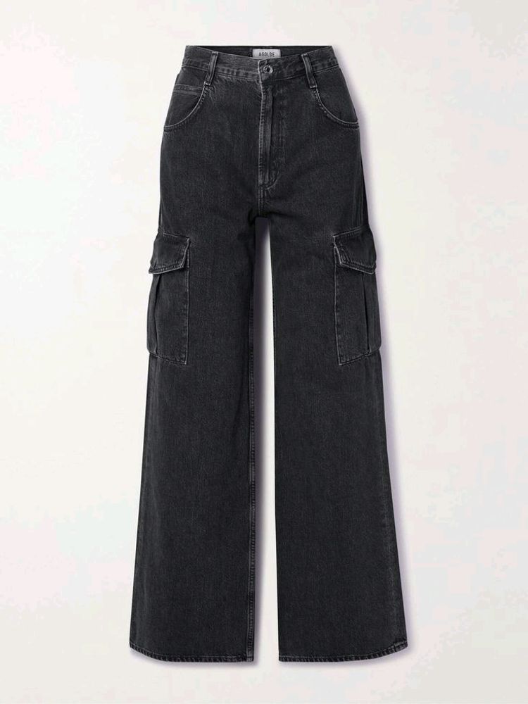 Black Cargo Trouser