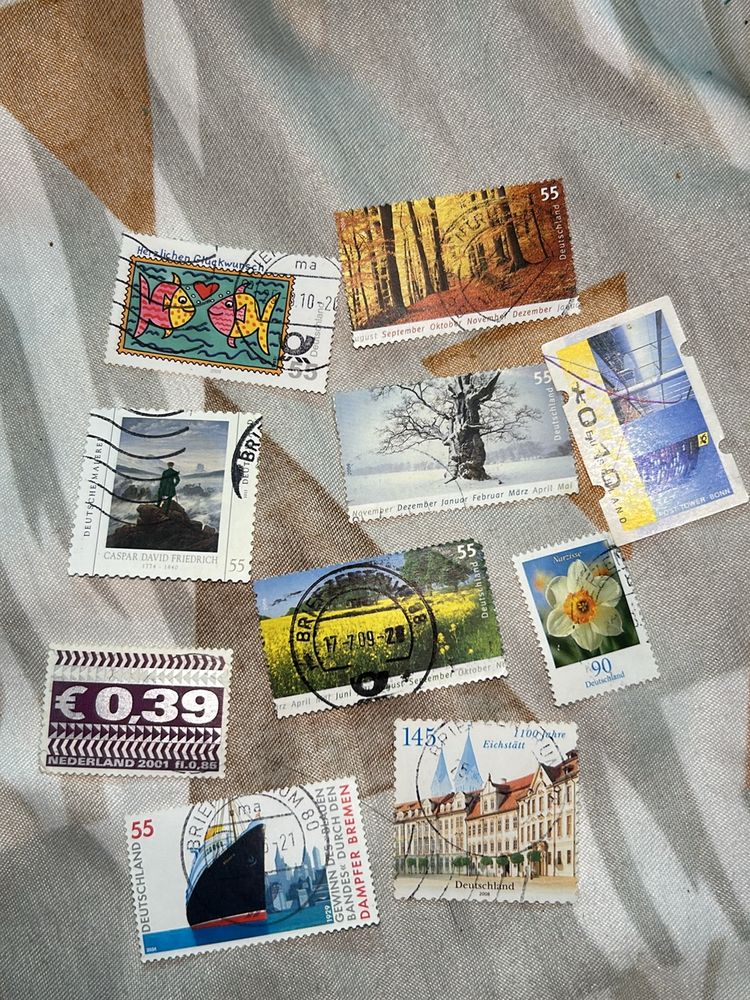 Foreign Stamps (10pcs)