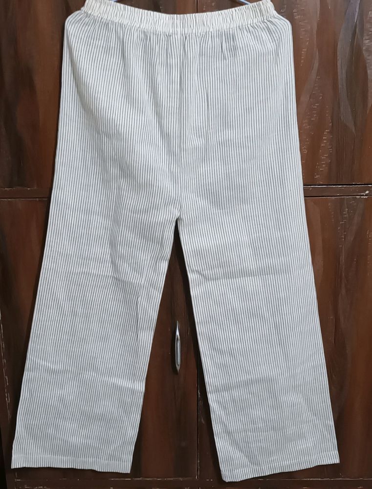 Stripped Khadi Cotton Pants 👖