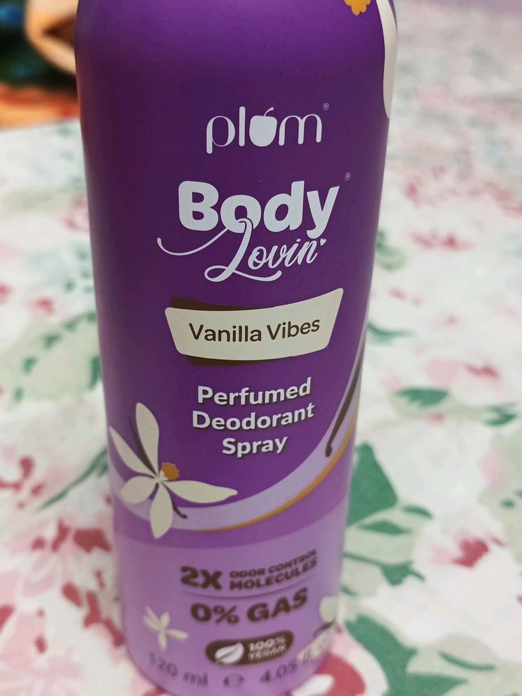 Plum Body Lovin Vanilla Vibes Deo