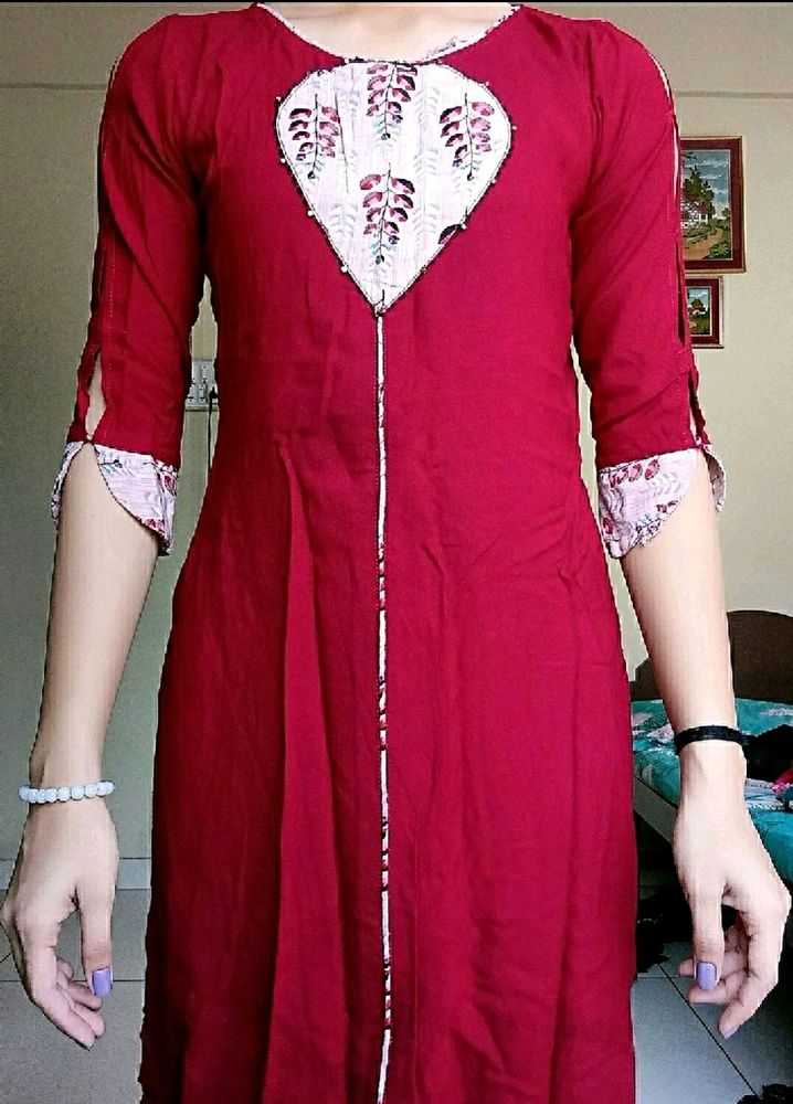 Fancy Sleeve Kurti