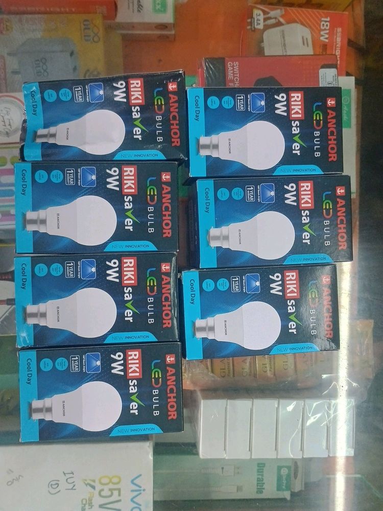 Anchor LED Bulb 9w 10bulb