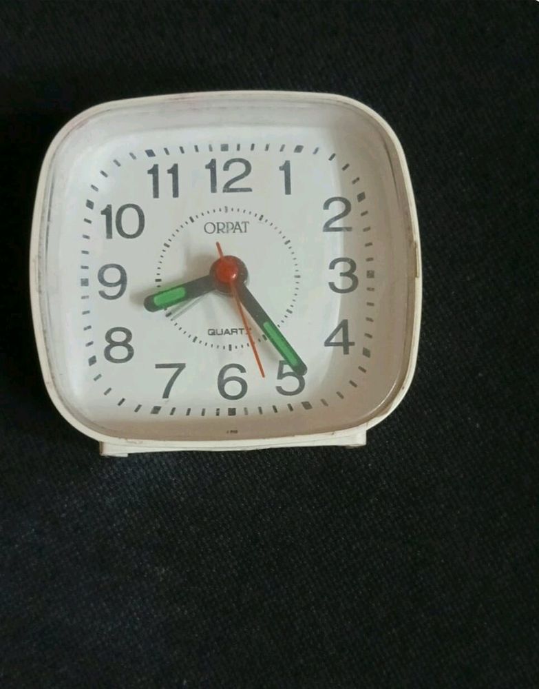 Orpat Alarm Clock,now Not Working.