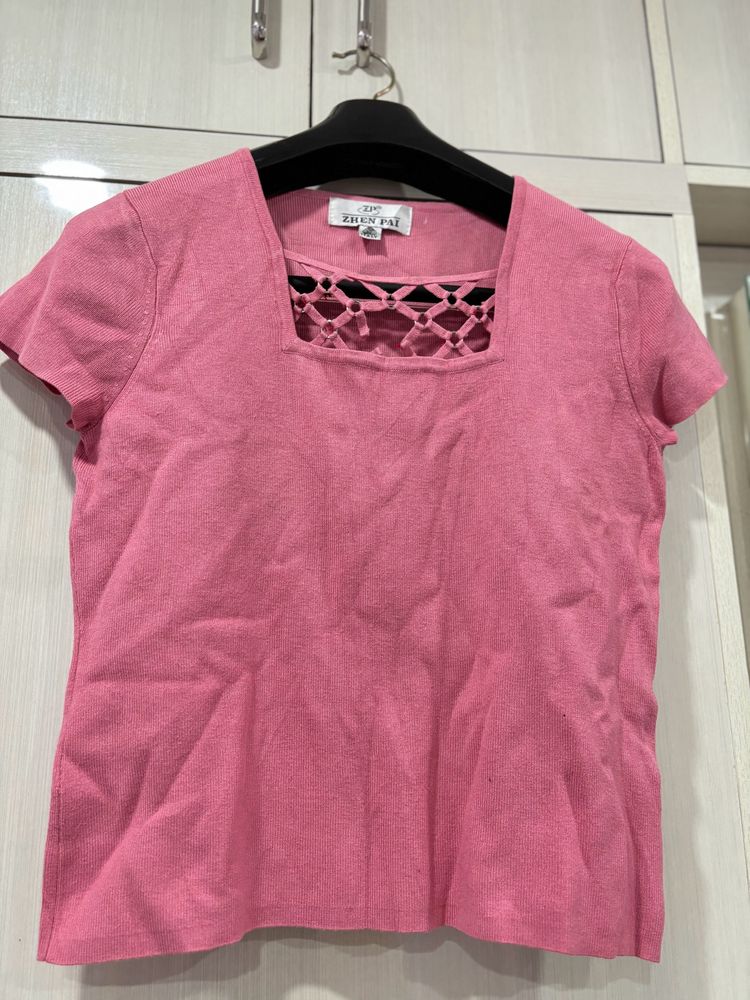 Rose Colour Top