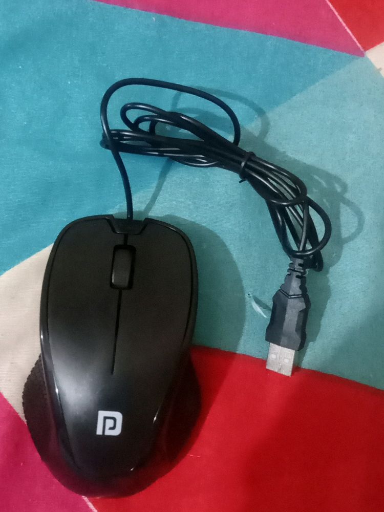 Wired Optical New Look Mouse.Easy Grip Heavy Duty