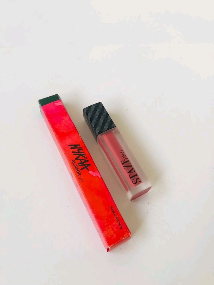 Nykka Kajal + Staze Nude Lipstick