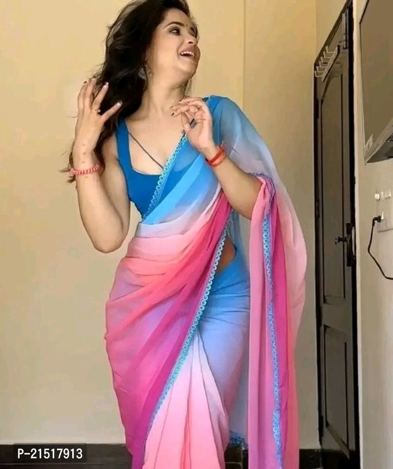 women printed saree