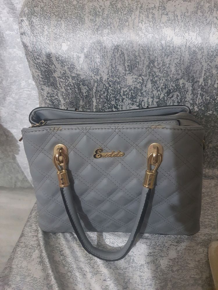 Grey Handbag