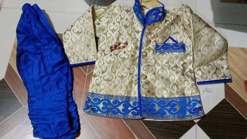 12 To 18 Months Baby Boy Sherwani