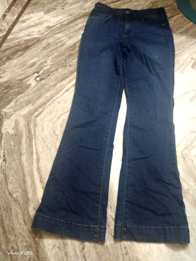 High Rise Bootcut Jeans