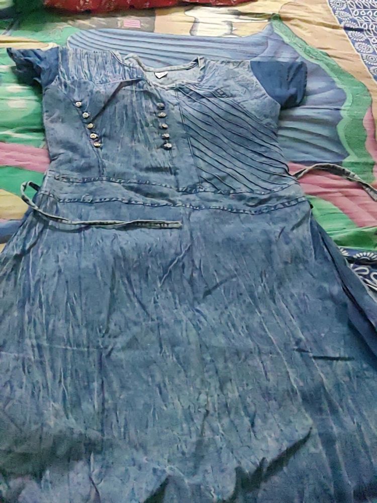 Women Denim Frock