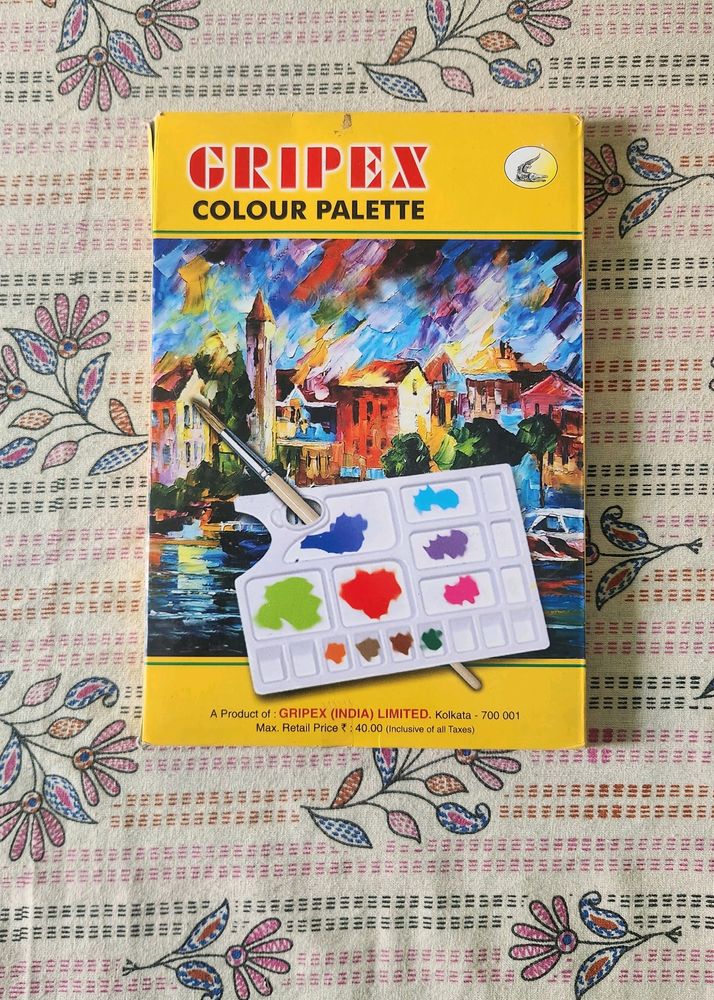 GRIPEX 18 Wells Plastic Painting Palette