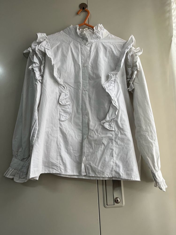 Frill Cotton Tops