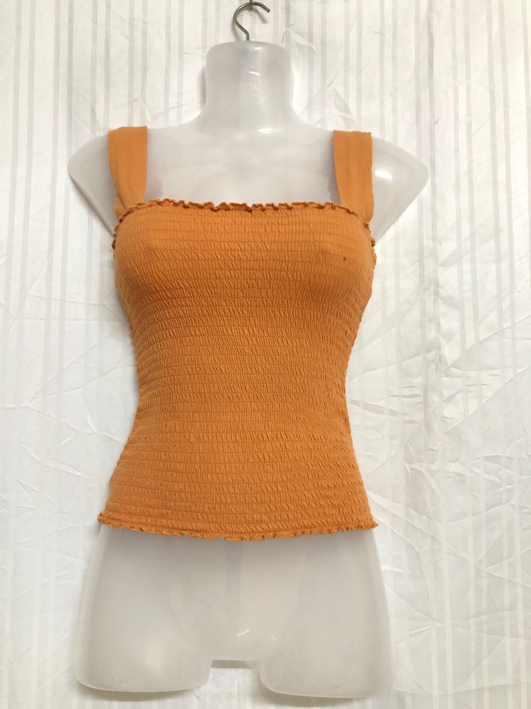 Anko Yellow Sleeveless Top