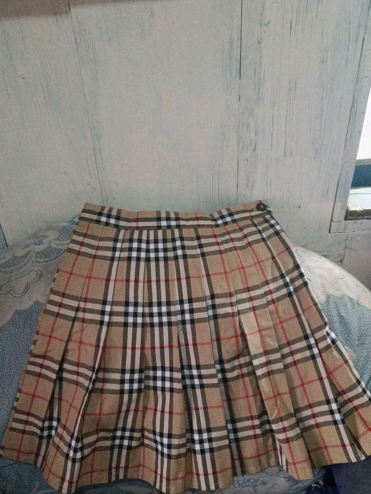 Korean Pleated Skirt