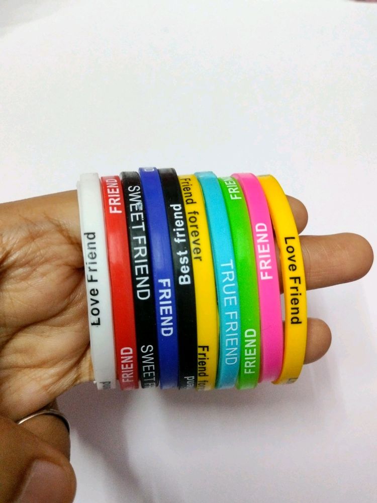 New 10 Pcs Multicolour Friendship Band