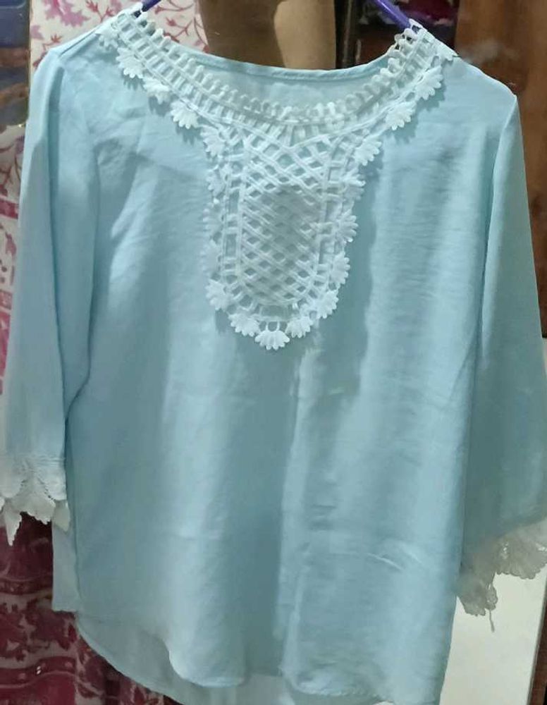 Light Blue Colour Top