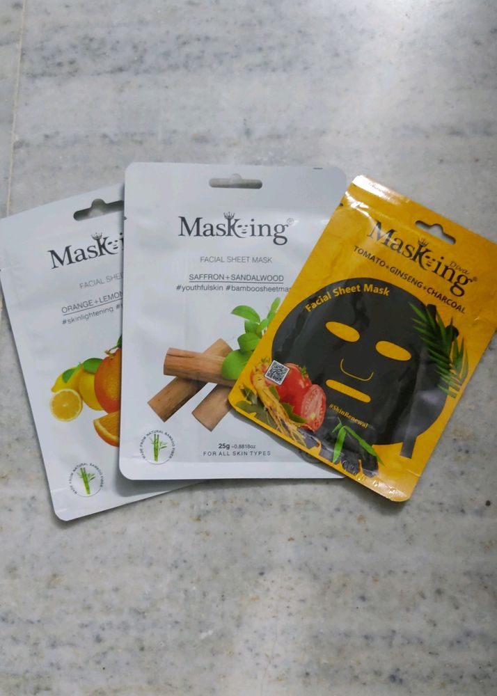 Sheet Mask Of 3