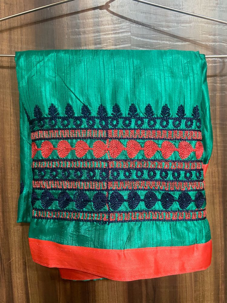 Embellished Cotton Silk Saree