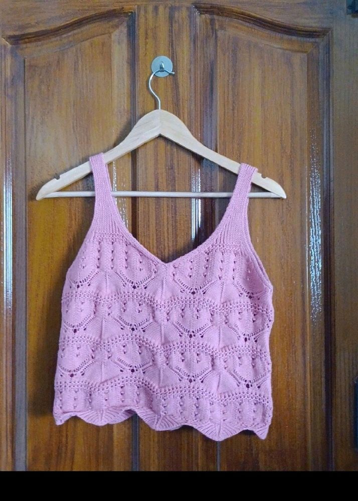 Zudio Pink Crochet