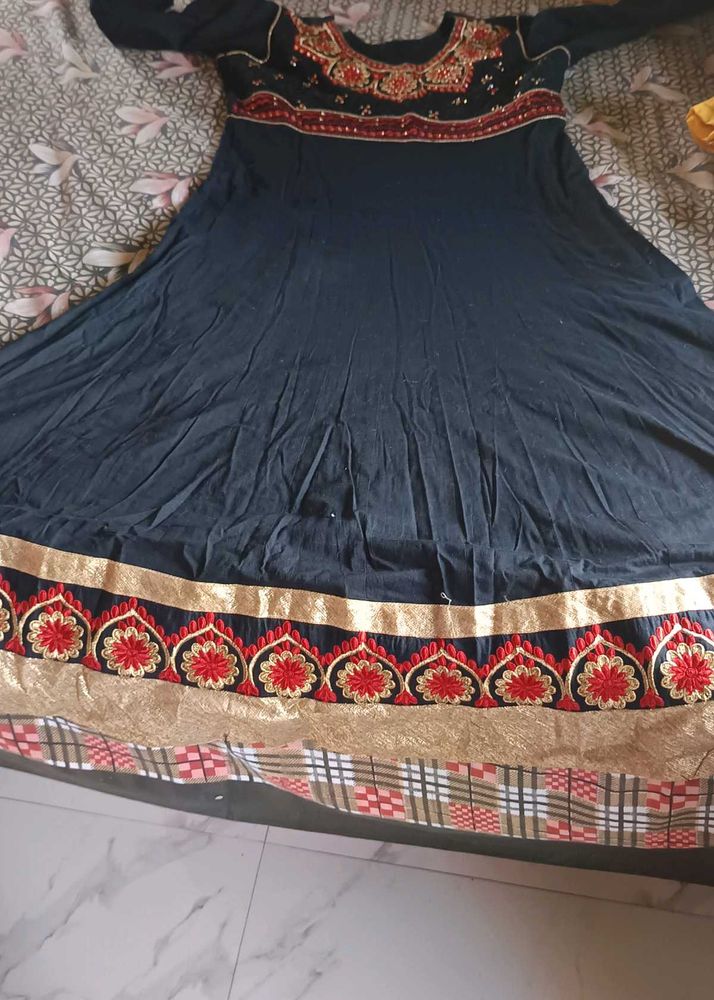 Beautiful Black Anarkali