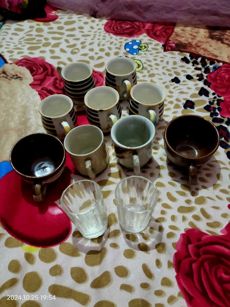 Cup And Glass Set