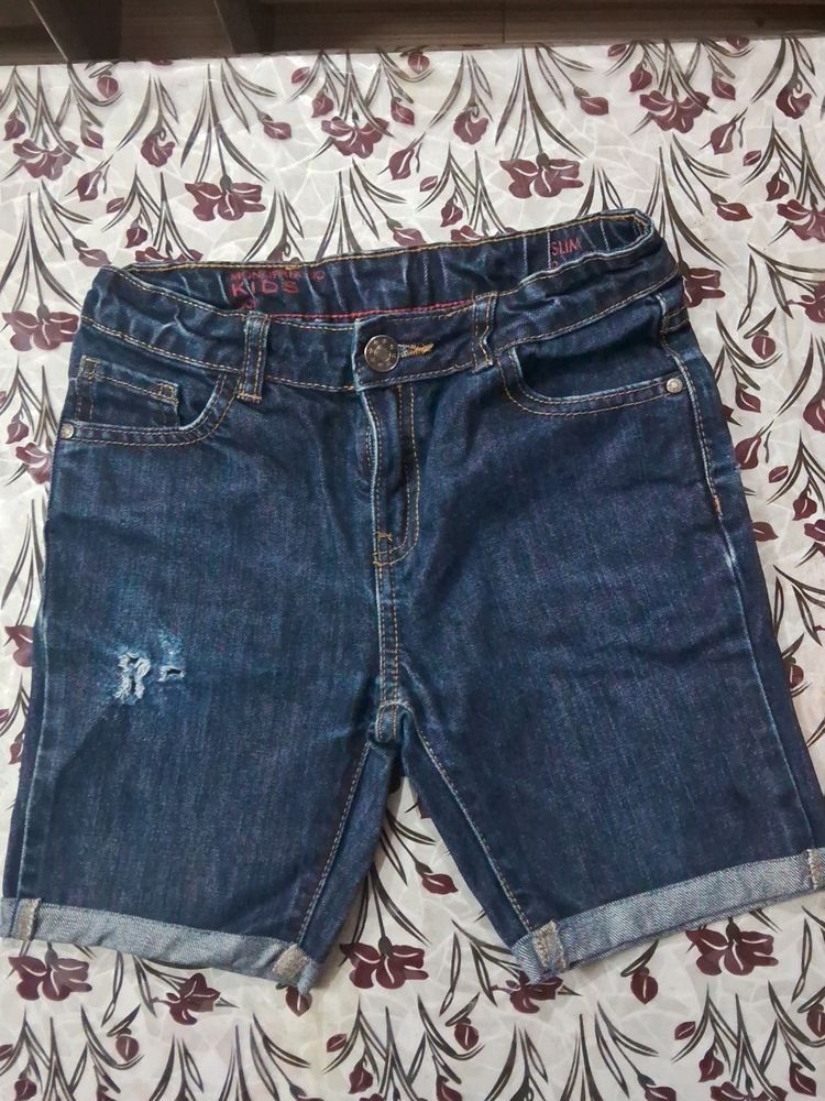 Denim Boy Shorts