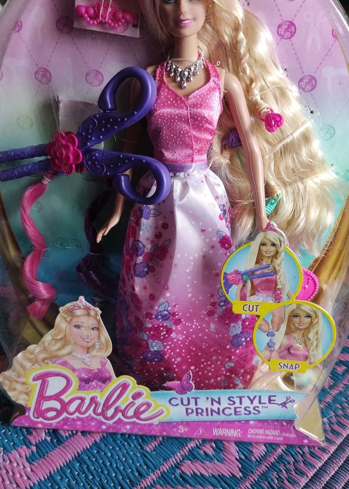 Barbie Cut And Style Princess Doll😍🤩✨