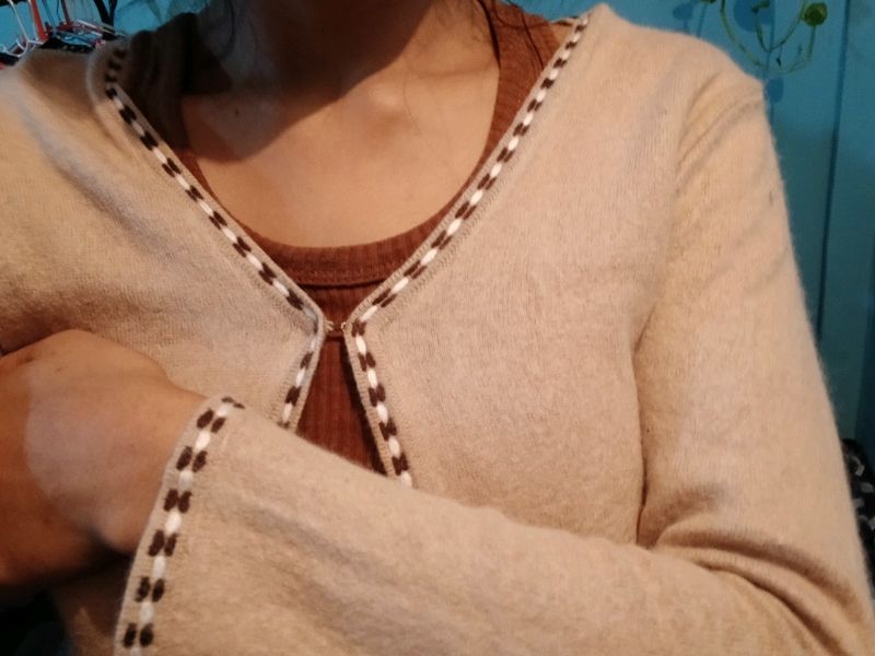 Open Korean Sweater Old Money