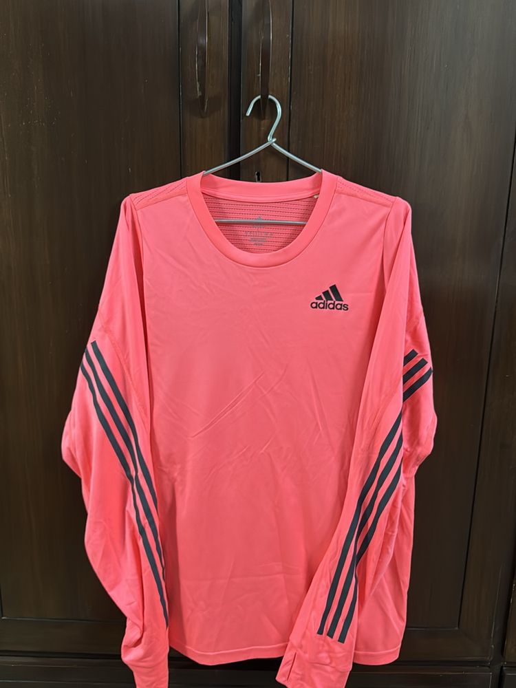 Adidas Mens Running Jersey Size L