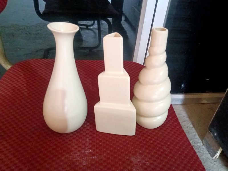 Set Of 3 Piece Flower Vase