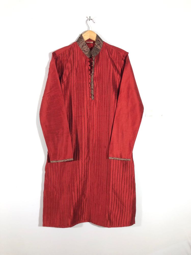 Maroon Kurta Set from Manyavar