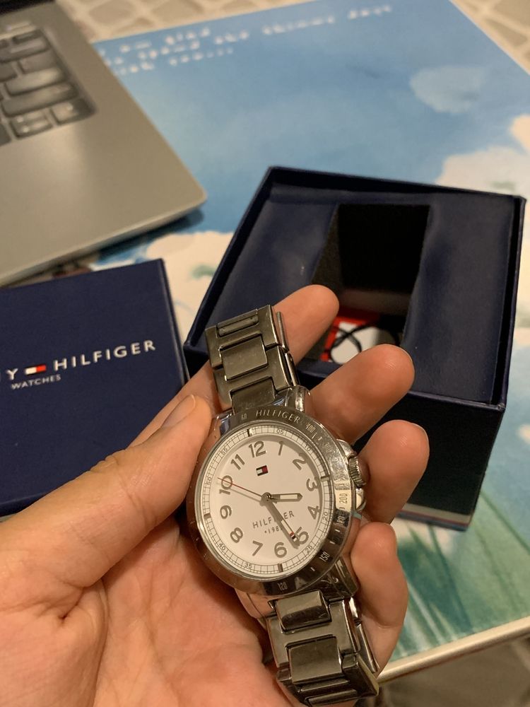 Tommy Hilfiger Silver Watch For Women