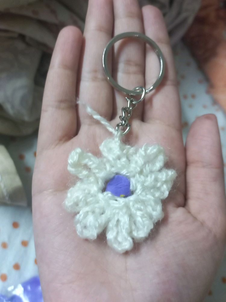 Sunflower Keychain