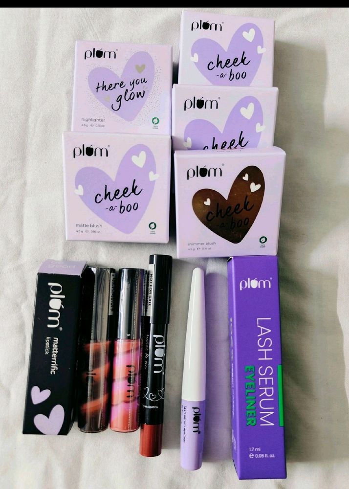 PLUM MAKEUP PRODUCTS