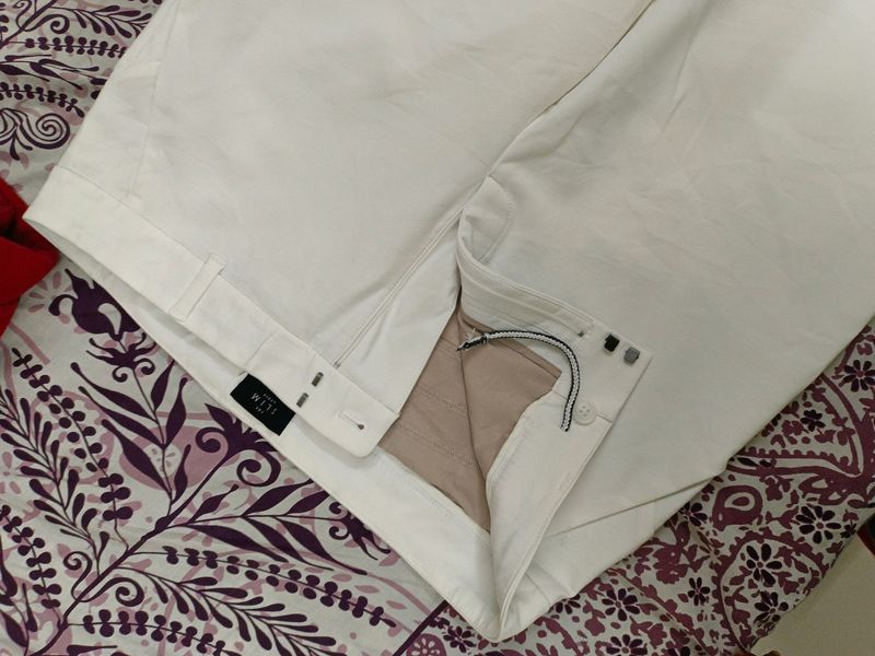 Imported White Trousers