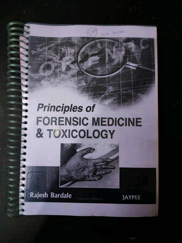 Xerox Textbook Of Forensic Medicine And Toxicology