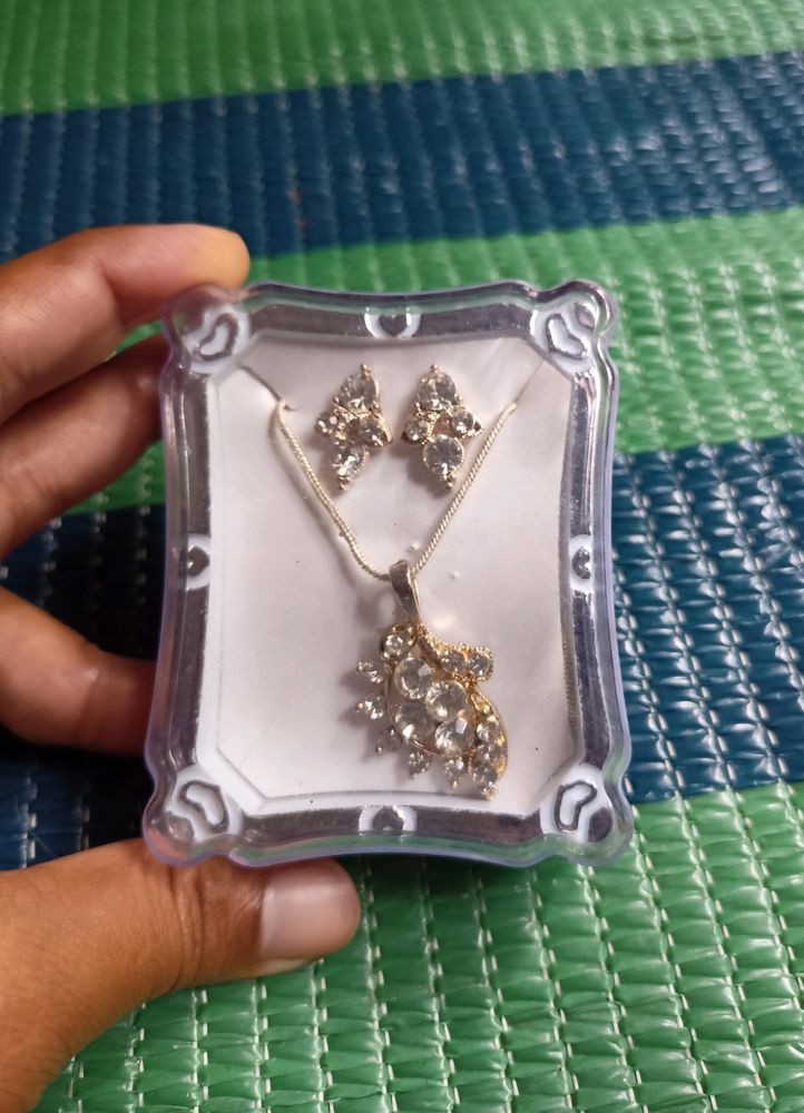 Earrings With Necklace