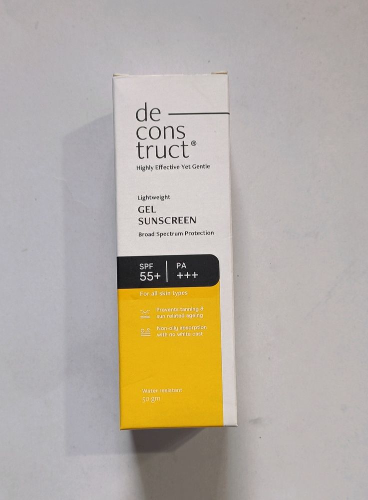 Deconstruct Lightweight Gel Sunscreen