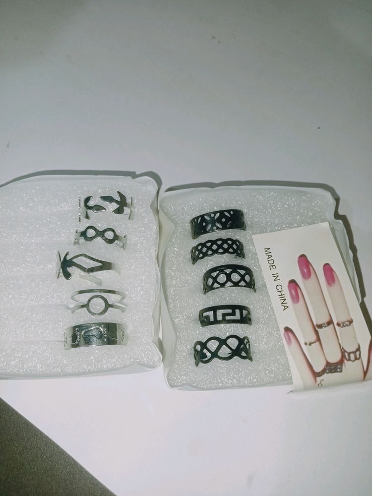 Fashionable 5 Set Of Finger Ring 💍